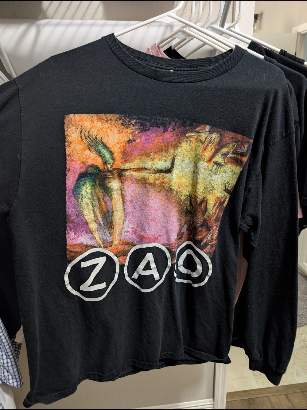 Zao Band Gildan Black Long Sleeve Tee